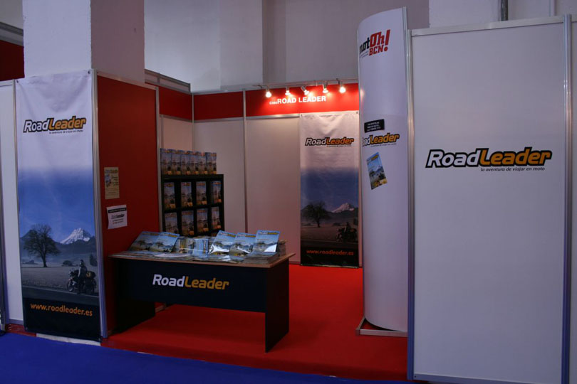 Nuestro stand en la feria
